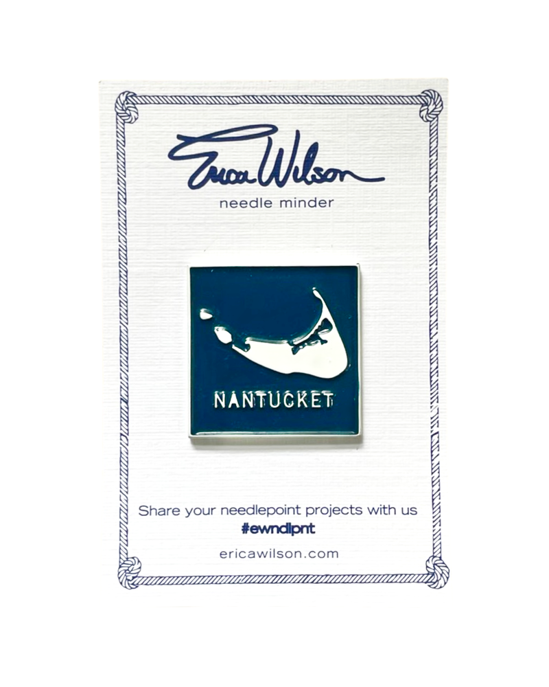 Nantucket Island Map Needle Minder – Erica Wilson