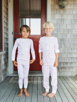 Kids "Tuck'd In" Pajama - Ack Red
