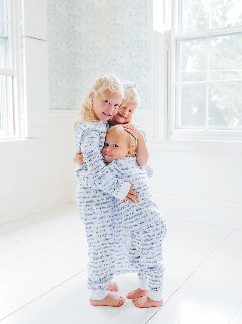 Kids "Tuck'd In" Pajama  - Blue
