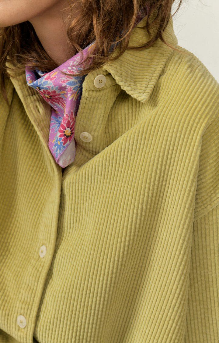 Long Sleeve Corduroy Button Down Padow
