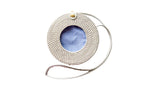 4X4 Round Wicker Bag