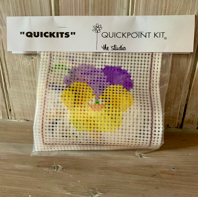 Yellow Pansy Quick Kit 6 Inches