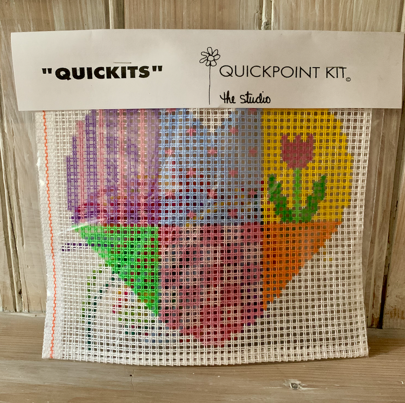 Patchwork Heart Quick Kit 8"