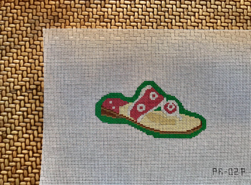 Nantucket Sandal (pink/green)