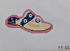 Nantucket Sandal (blue/pink)