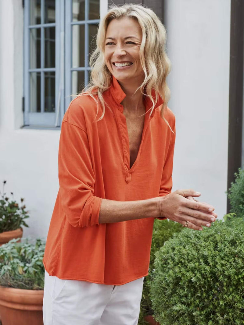 Essential Jersey Popover Henley