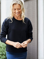 Boyfriend Crew Neck Sweatshirt