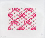 Rose Trellis & Bow Canvas