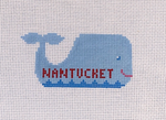 Nantucket Whale Ornament