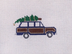 Wagoneer with Tree