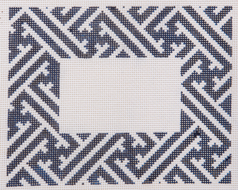 Lattice Blank Blue