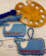 Nantucket Whale Ornament