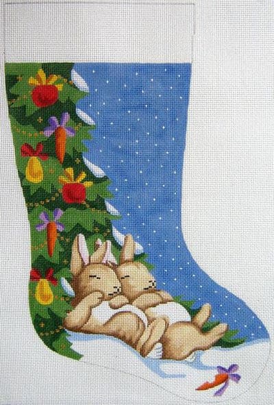 Napping Bunnies Stocking