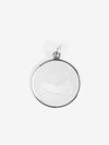Silver Large Nantucket Medallion