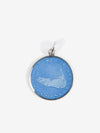 Silver Large Nantucket Medallion