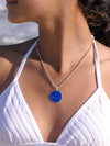 Silver Large Nantucket Medallion
