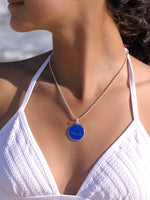 Silver Large Nantucket Medallion