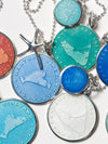 Silver Large Nantucket Medallion