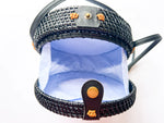 4X4 Round Wicker Bag